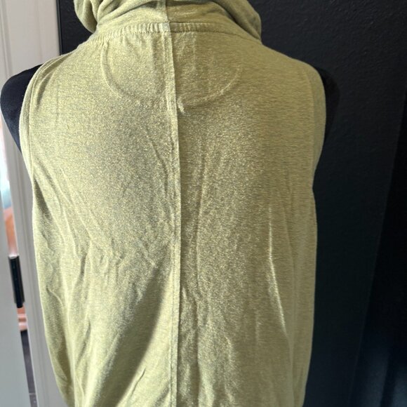 Prana Women Tank Green Cowl Neck Sleeveless Size XS - Picture 3 of 9
